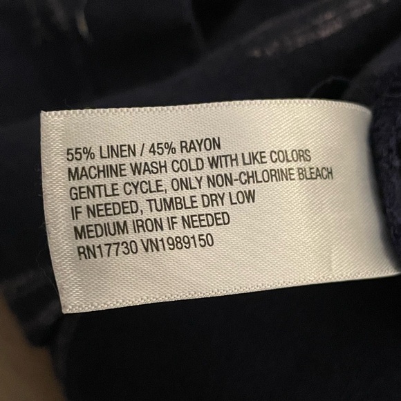 Linen Fish Pattern Tank Top - Picture 3 of 3